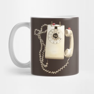 Vintage Phone Ladybirds Mug